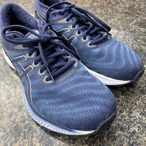 Asics Women’s Navy Blue Gel Nimbus Running Shoes